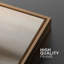 «Warm Neutral Beige Soft», paysage abstrait, ensemble de décorations murales encadrées pour chambre principale, reproduction d'art 2 pièces-898678181-898678187