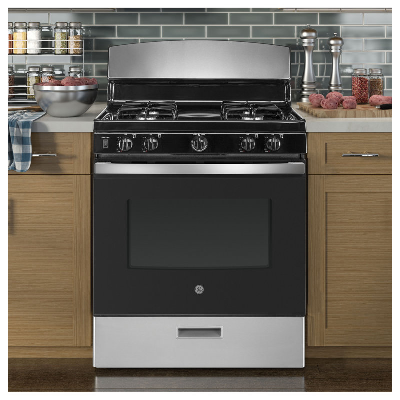 30" 4.8 cu. ft. Freestanding Natural Gas