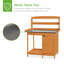 Banc de rempotage en bois