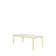 Plastic Solid Wood Rectangular Table