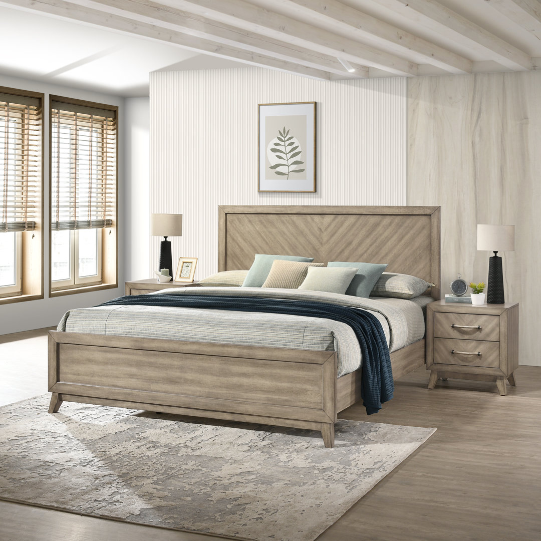 Dezerey 3 Piece Bedroom Set Millwood Pines Bed 