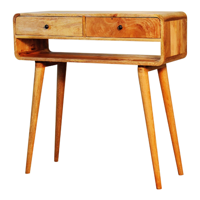 Console polyvalente avec plateau en bois et table basse de loisirs, Brun clair