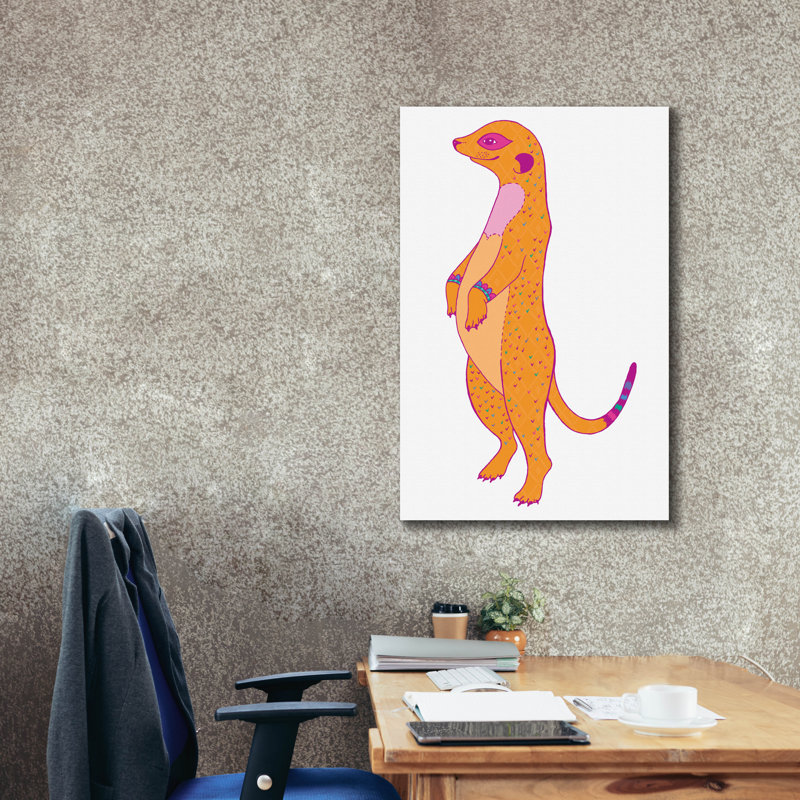 «Happy Meer» par Hello Angel, H 40 po x l 26 po x P 1,5 po