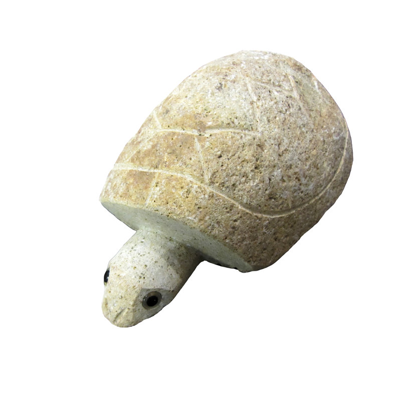Tortues de granit naturel, H 10 po x l 8 po x P 8 po
