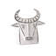 Frank the Bull Figurine & Sculpture