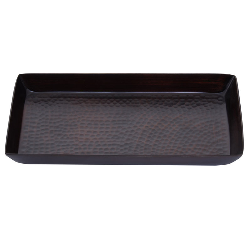 Strout Aluminum Tray, Dark Bronze