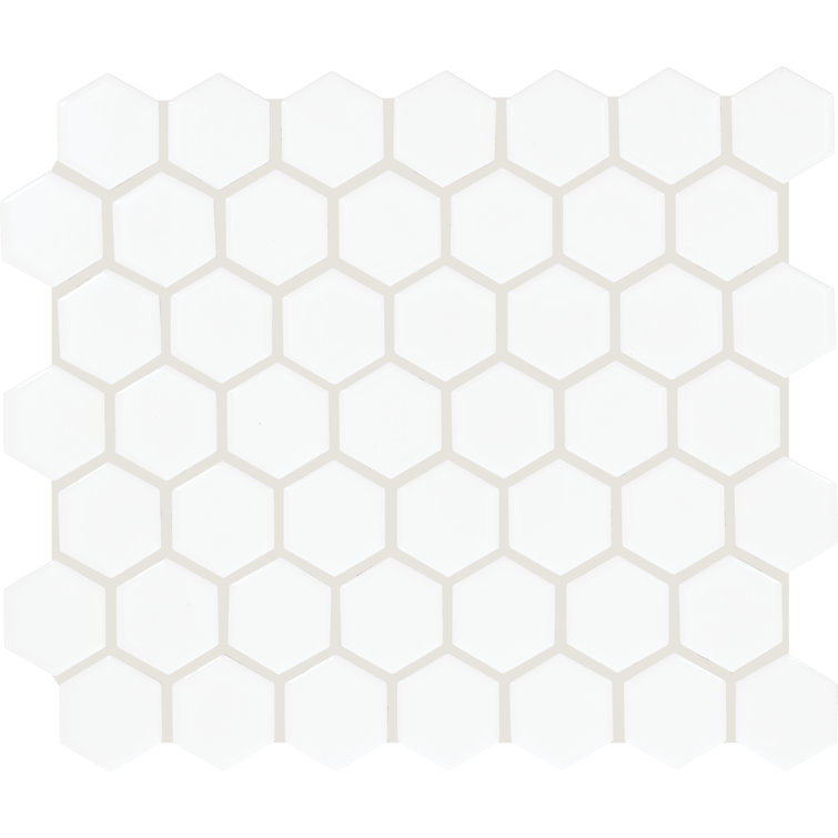 Colour Wheel Mosaics 1.5" Hexagon Mosaic (Set of 12)