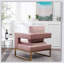 Fauteuil d'appoint rembourré Lenola-108814544
