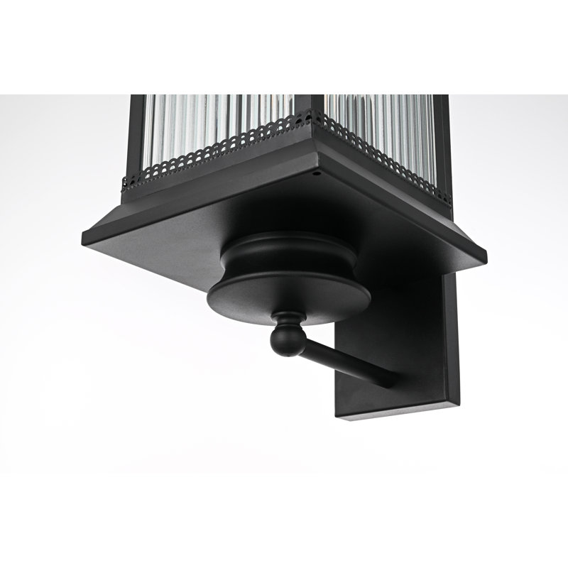 Ileanna Outdoor Wall sconce in Black