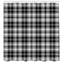 Elmwood British Tartan Pattern Single Shower Curtain-22026215