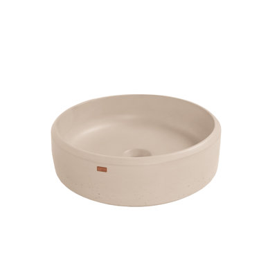 Ubud Round Concrete Vessel Sink