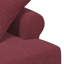 Loveseat with Button Tufted Fabric Loveseat Bench