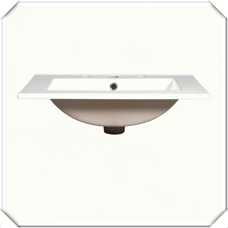 Meuble-lavabo moderne avec tiroir en céramique