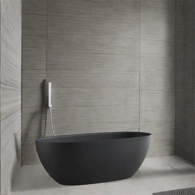 Baignoire de trempage autoportante 65 po. X 29,5 po. Avec robinet