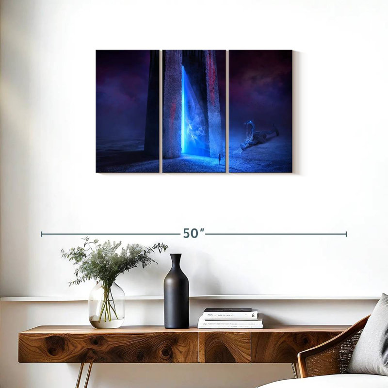 Kelan Time Gate, 20" H x 33" W