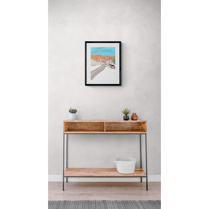 Hollywood Hills Print by Deborah Blum