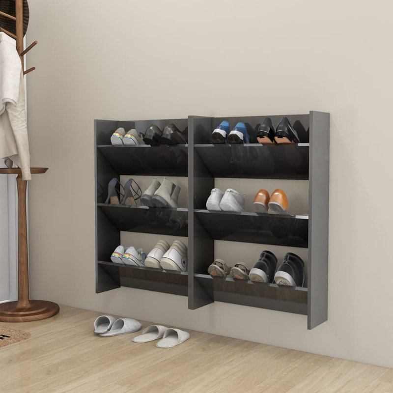 Ebern Designs 12 Pair Shoe Rack | Wayfair.co.uk