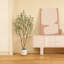 Adcock Artificial Olive Tree in White Planter-823635903