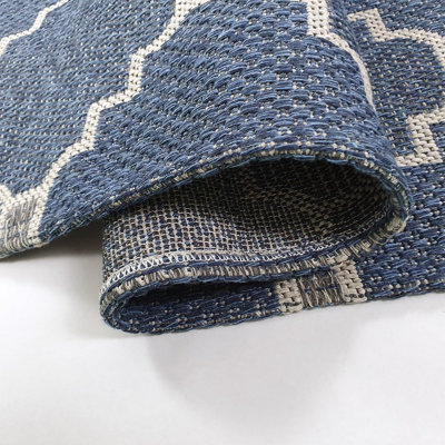 Garvan Geometric Cotton Area Rug Set