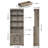 79.9"H Storage Bookcase With Drawer-2029474021