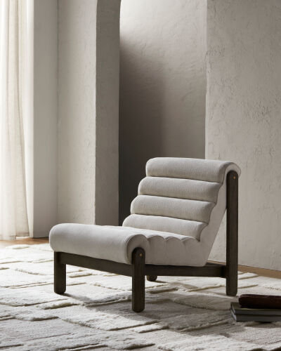 Latacia Oak Accent Chair