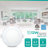 6" Slim Recessed LED, 12W, 4000K Cool White, Dimmable