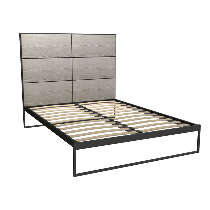 Euclid Bed, Matt Black, King (5')