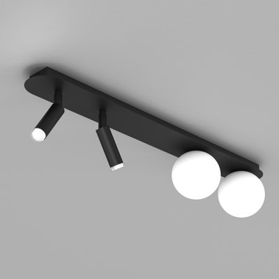 Calbert Glass Flush Ceiling Light