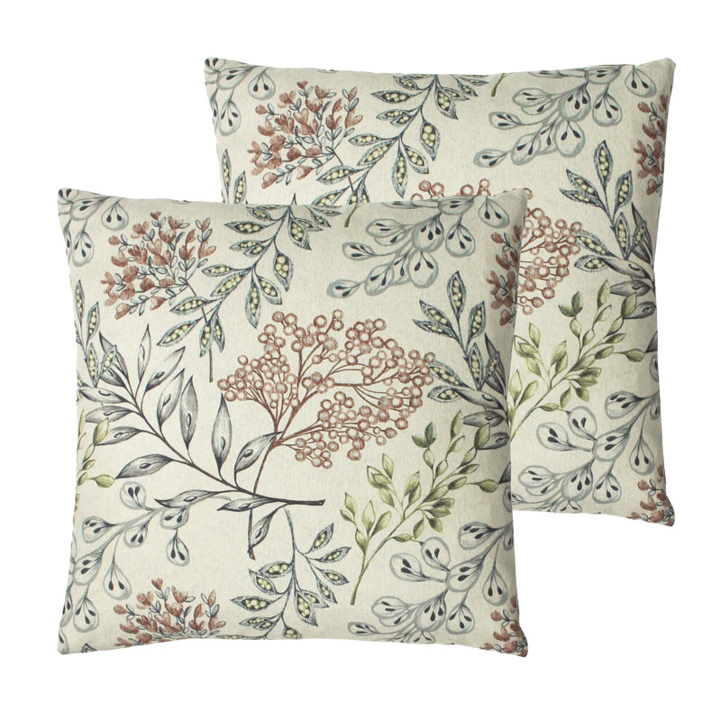 Floral Square Cushion