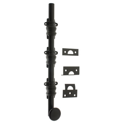 Solid Brass 12" Ornamental Bolt