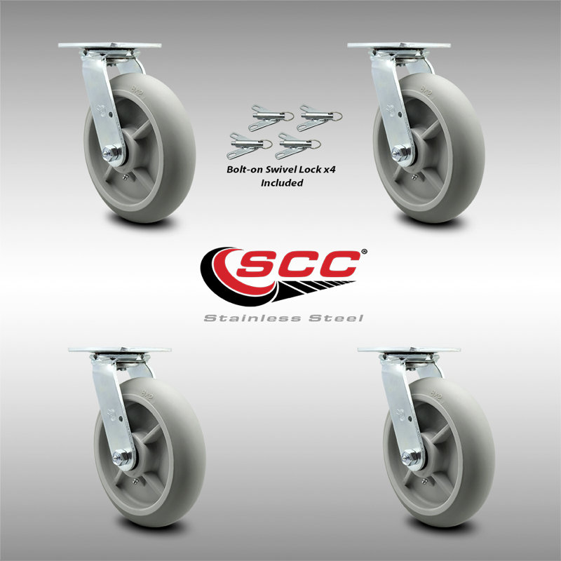 Thermoplastic Rubber Caster