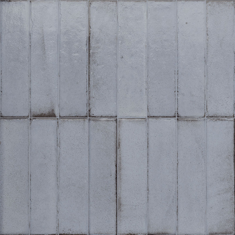 Brickart 2x8 Porcelain Subway Wall Tile, Arctic