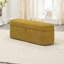 Banc de rangement moderne UNASECE de 116 cm (45,7 pouces) avec siège rembourré, compartiment caché et structure en bois robuste.-384041177