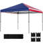 Tente portative escamotable portable, abri extérieur pratique pour les activités de patio, de camping et de cour-126065390