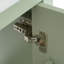 Petit meuble-lavabo moderne avec lavabo en céramique-579109381