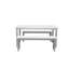 Bowery 59'' Rectangular 6 - Person Outdoor Dining Set-225656287