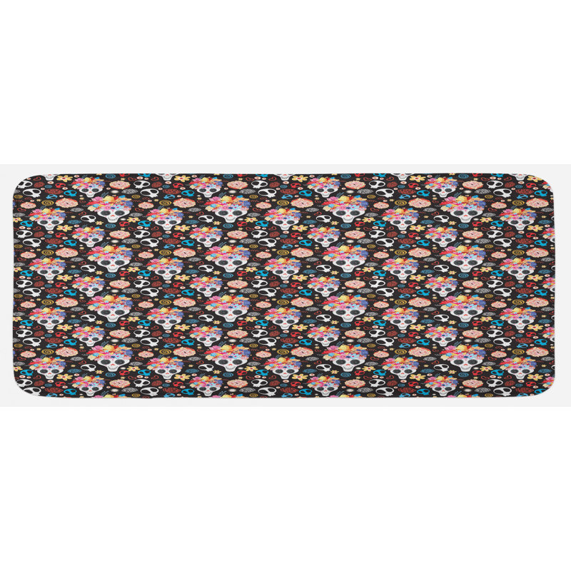 Tapis de cuisine Sugar Skull