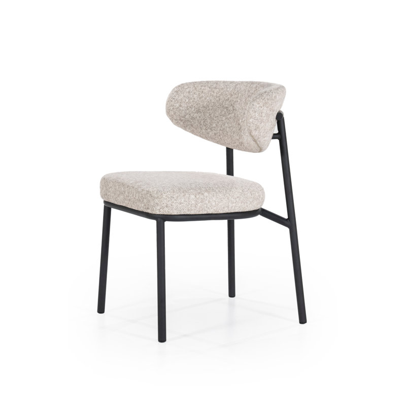 Dining Chair Upholstered Dining Chair, Beige