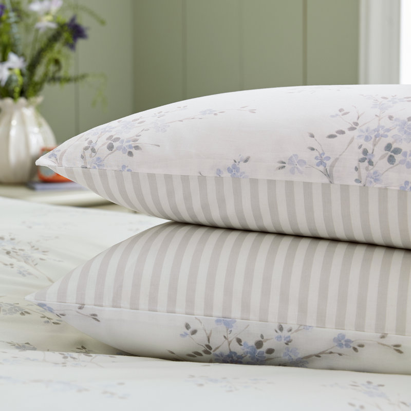 Blossom Cotton Duvet Cover Set, Single Duvet Cover Set + 1 Pillowcase