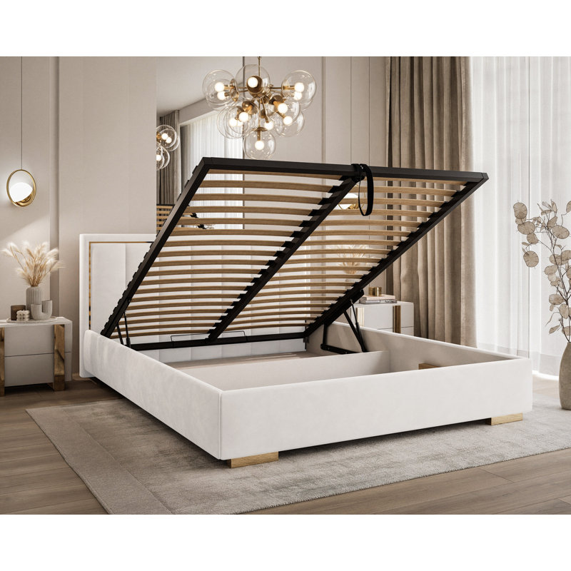 Bed, Kingsize (5'), White