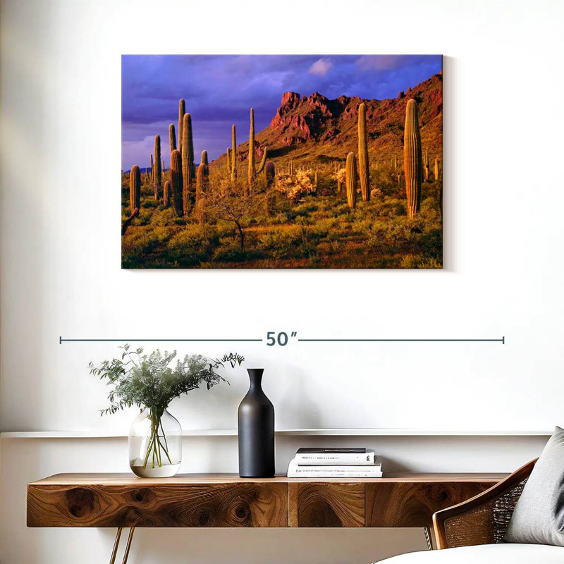 Harnek Arizona Cactus Plants, H 24 po x l 36 po