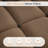Chaise Lounge Chair Convertible Single Sleeper Chair with USB&Type-C, 2 Cup Holders, Side Table, Under-seat Storage&Storage Armrests-1959480147