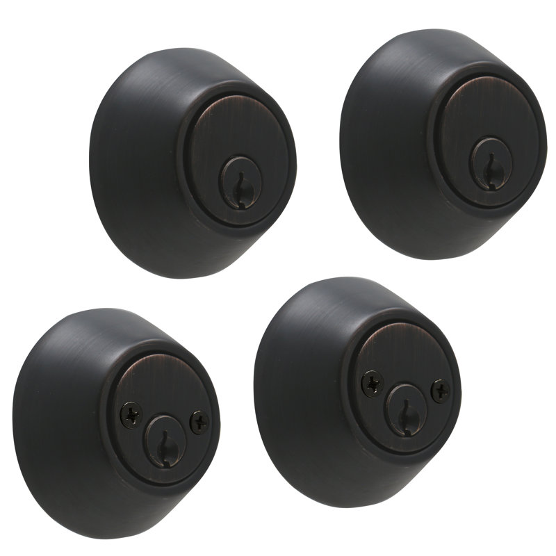Electronic Double Cylinder Deadbolt, Oil Rubbed Bronze
