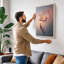 Luminous Lotus Botanical - Wrapped Canvas-1365915801-1365915807