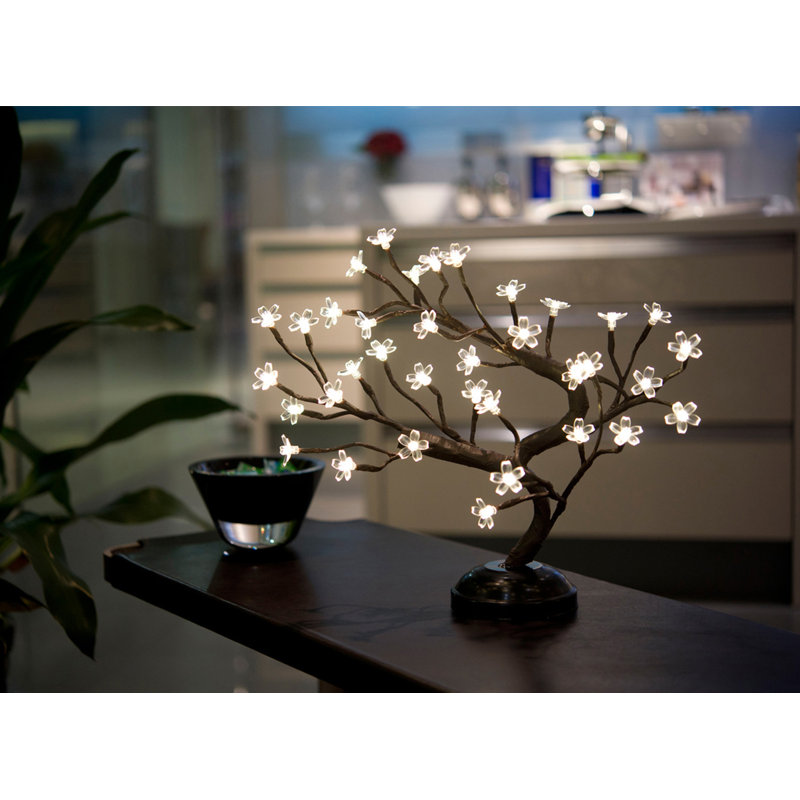 15'' LED Lighted Trees & Branches, White