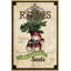 Seed Packet Radishes - Wrapped Canvas Print-333157759
