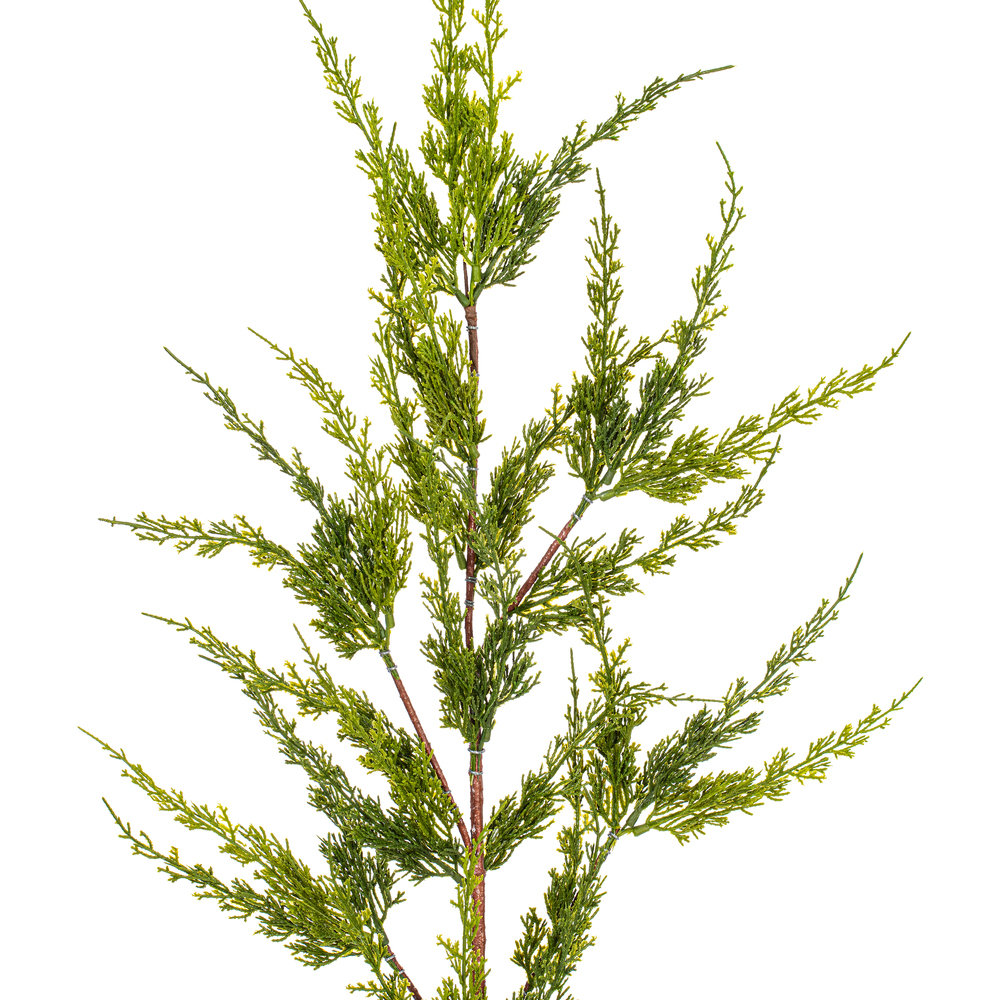 44'' Faux Cypress Branch