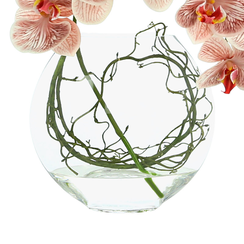 Orchid and Vine Arrangement in Vase