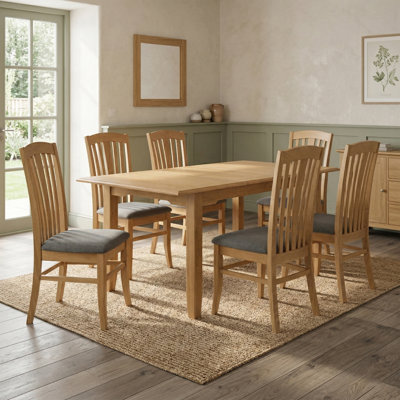 Censu Oak 120cm Dining Table