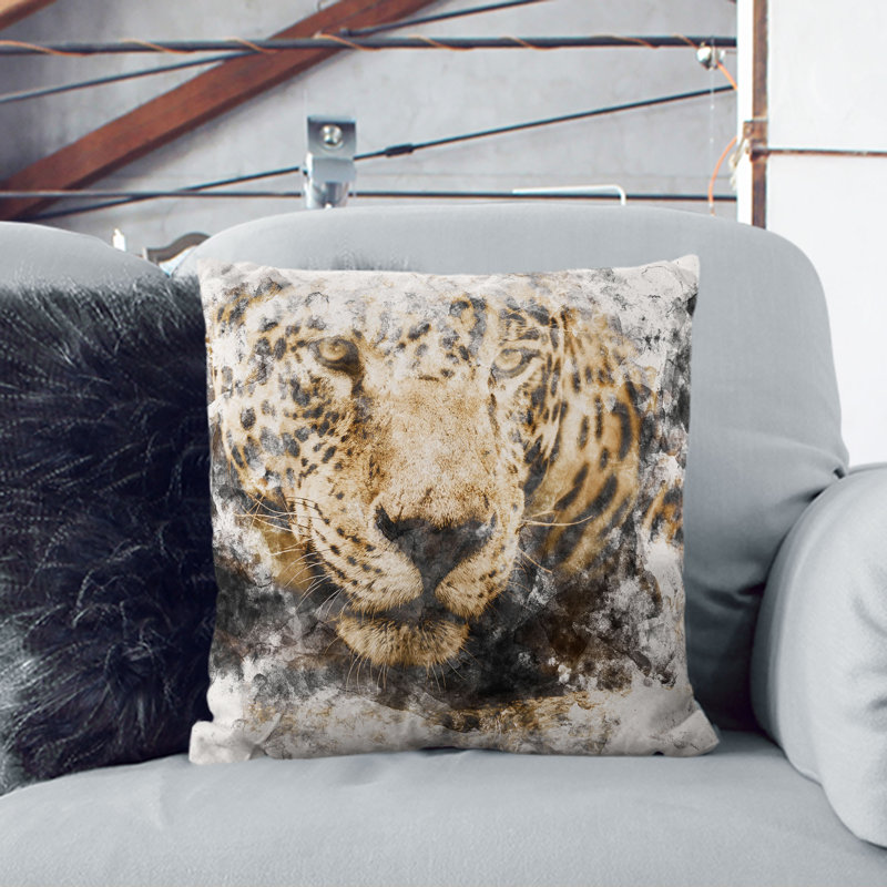 Square Throw Cushion, 55cm H x 55cm W x 20cm D
